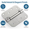 Treasem Self Closing Door Hinges, Auto Closing Spring Hinges with