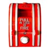 Retro Doorbell Pull Station Doorbell Commemorative Medal Gift for Firefighters
