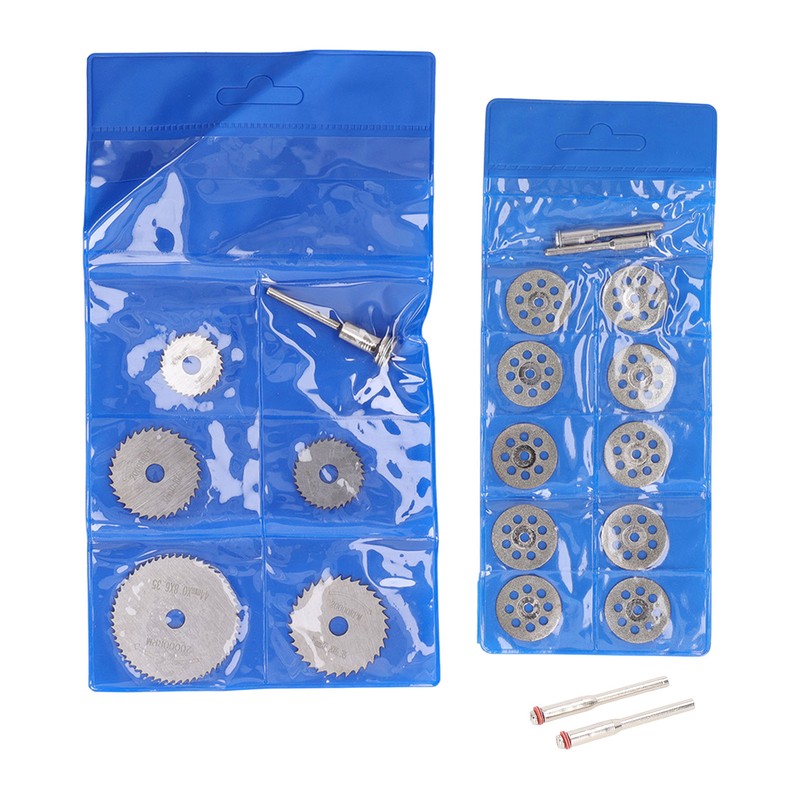 30Pcs Cutting Wheel Discs High Speed Steel Saw Blades with