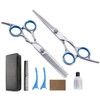 8-Piece Home Haircutting Scissor Set for Family DIY Grooming Hair