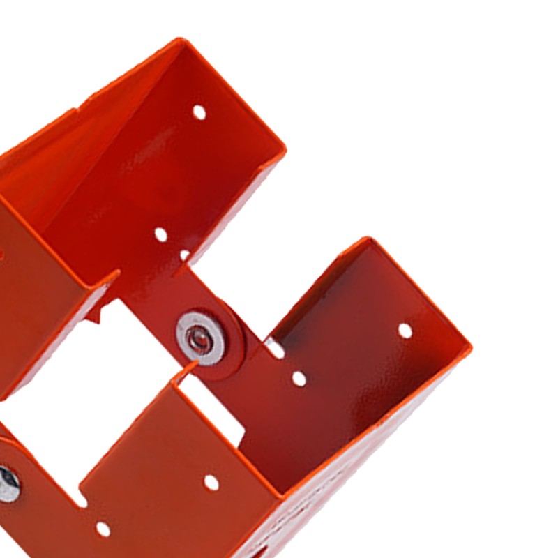2PCS Saw Horse Bracket Cold Rolled Steel Mechanical Sawhorse Brackets