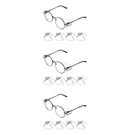 VICASKY 6pairs Safety Glasses Side Eye Flap for Glasses Easy to Install and Remove Lightweight Fits Frames for Work and Outdoor Use