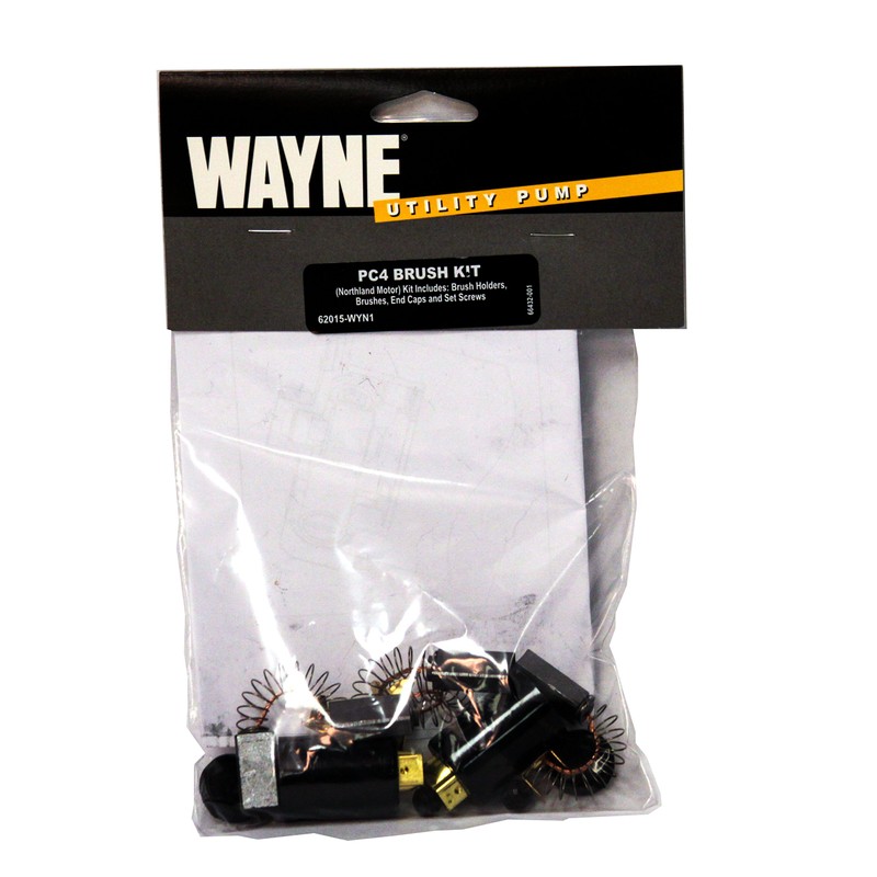 Wayne 62015-WYN1 PC4 Northland Motor Brush and Holder Kit