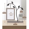 Afuly photo frame with a vase