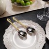 KEAWELL Pearl Edge 4-Piece Premium Spoon Set, 18/10 Stainless Steel,