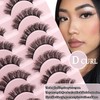 False Eyelashes Natural Lashes Mink Faux Russian Strip Lashes Fluffy
