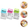 Ciieeo 6pcs Mini Cheese Grater, Stainless Steel Small Box Graters