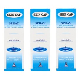 Pack De 3: Skin-cap Frasco Con 100 Ml