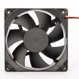 80mm x 80mm x 25mm Fan DC 24V 8025 Brushless Cooling Fan for Cooling PC Computer Case CPU Coolers Radiators 2pin (24v)