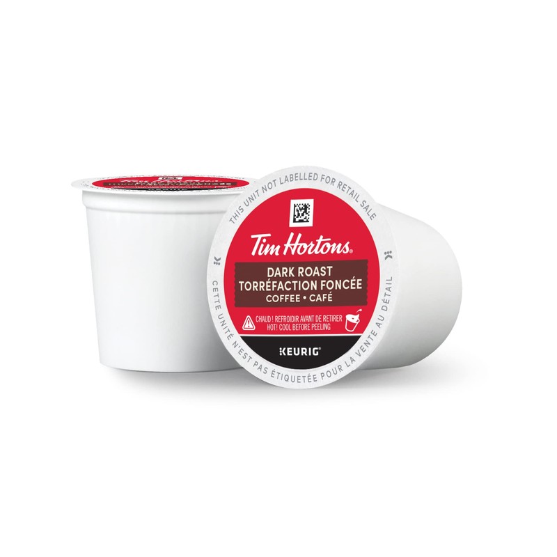Tim Hortons Dark Roast Coffee, Single Serve Keurig K-Cup Pods,