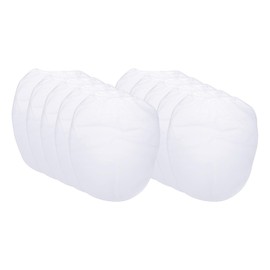 sourcing map Paint Strainer Bags 5 Gallon 19.7"x21.3" Fine Mesh Reusable Polyester Strainer with Elastic Opening for Painting, Aquarium, Lab, Agricultural, Industrial, 10Pcs