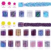 Chunky Brillo Holográfico Cosmético Grueso 200g 20 Colores
