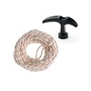 YAMAKATO Recoil Starter Handle with 3.0mm*16ft Pull Rope for Chainsaw