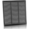 300x300mm / 12x12 inch Black Metal Ventilation Grille with Flyscreen