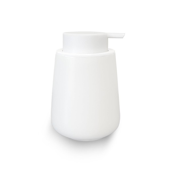 Foam Soap Dispenser, 12Oz White Ceramic Soap Dispenser, Foam Soap