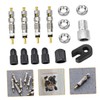 BESPORTBLE 3sets Mountain Bike Tubeless Valves Kit Valve Core Bike