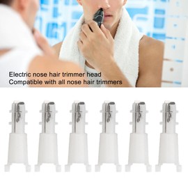 20pcs Nose Hair Trimmer Head Accurate Shaving Universal Replacement Clipper Blade Heads Compatible with Ear and Nose Hair Cutter