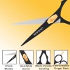 MERTENO Professional Hair Cutting Scissors inch Extremely Very Sharp 5.5,