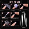 Makartt 500pcs Long Stiletto Nail Tips Full Cover False Nails