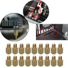 HanTof 6-32 Brass Motherboard Standoffs,ATX Case Standoffs, ATX Standoff for