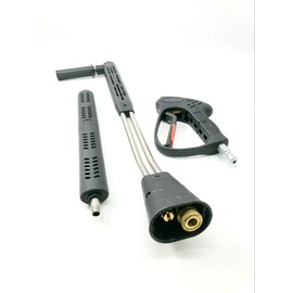 CANPUMP 40-in Dual Lance Wand w/Bent Tube, Spray Gun Included, 5000 psi
