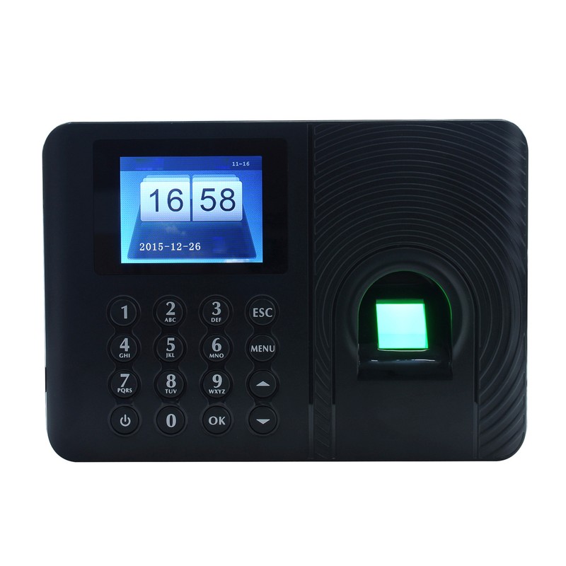 Fingerprint Attendance Machine Smart 2.4in TFT LCD Fingerprint Time Clock
