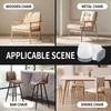 RCHYFEED Protective Caps for Chair Legs, Pack of 24 Transparent