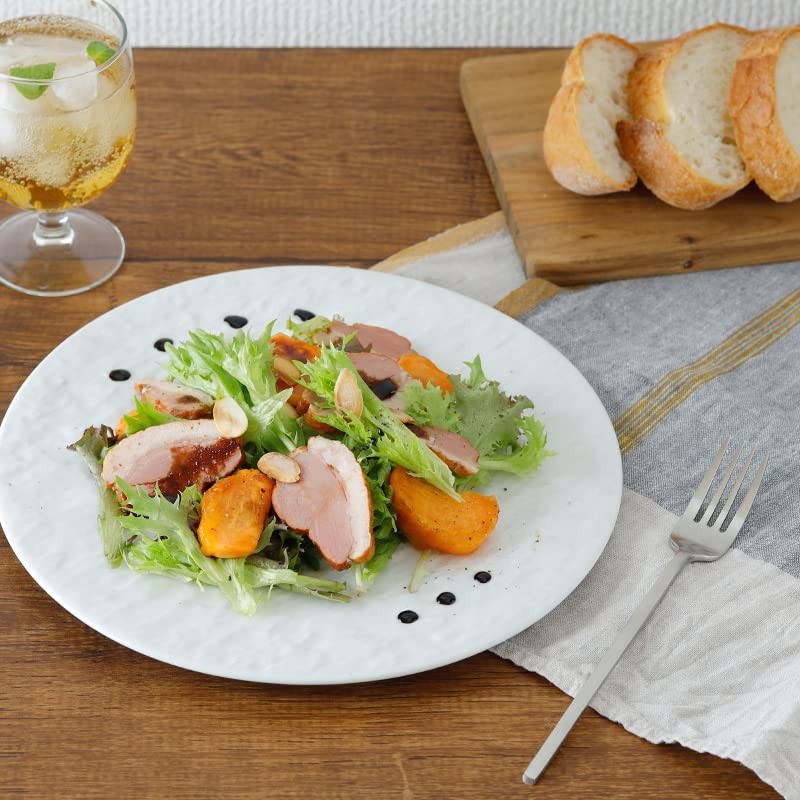 EAST table Flat Plate, 9.8 inches (25 cm), Slate Tone,