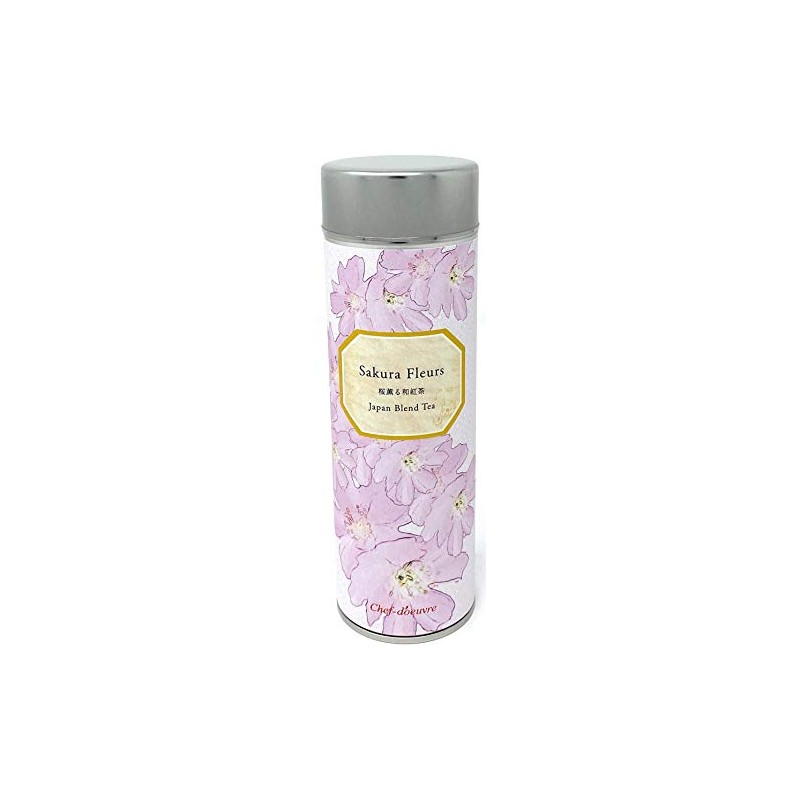 Shedouble Sakura Fleur, Cherry Blossom Fragrant Japanese Tea Sakura Black
