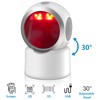 2D QR Barcode Scanner Omnidirectional Hands-Free USB Automatic Barcode Reader
