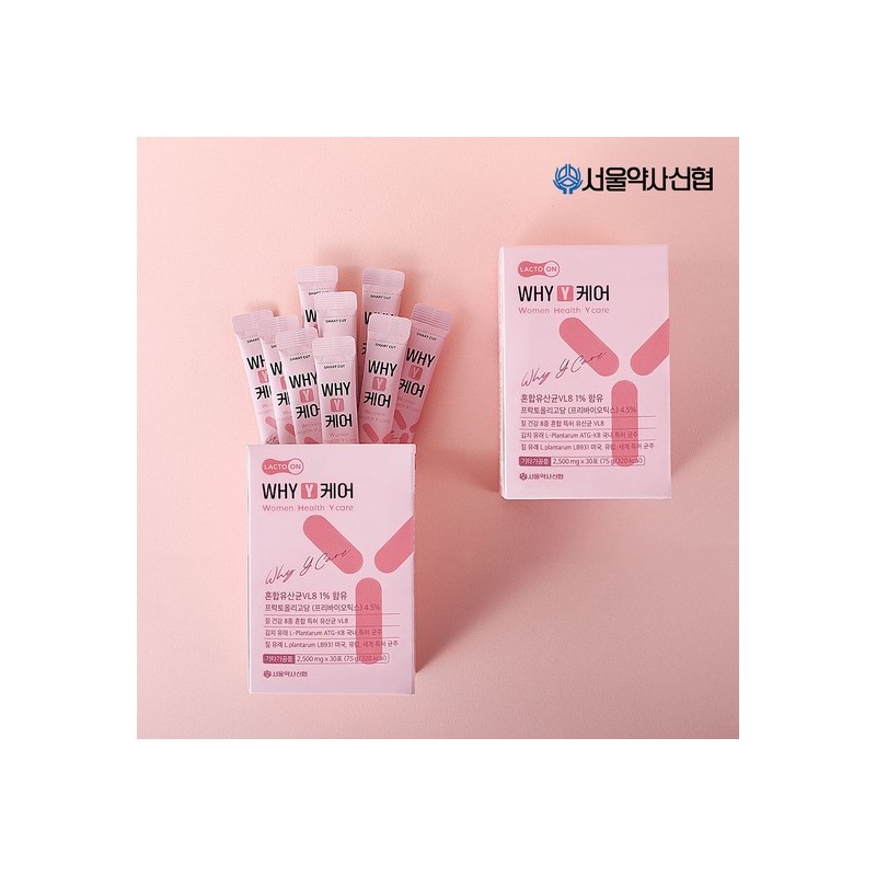 Seoul Pharmacists Credit Union WHY Y Care Vaginal-Derived Probiotics 30