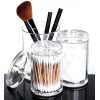 MIORGACRI Organizador Maquillaje De Acrílico Cotonetes Multifuncional