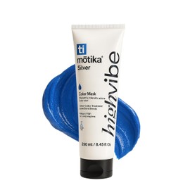 Motika High Vibe Mascarilla con Color para Cabello – Tratamiento Capilar Hidratante con Pigmentos que Reviven e Intensifican el Color | Brillo y Suavidad | Sin Parabenos | Para Cabello Teñido o Natural (250 ml) (SILVER)