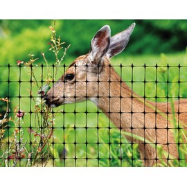 Tenax 2A040006 Deer Net, Black, 7-Feet by 100-Feet