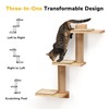 FUKUMARU Cat Wall Shelves, 3 in 1 Transformable Cats Scratching