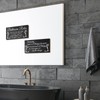 2 Pieces Funny Teal Bathroom Signs Beach Theme Bathroom Wall