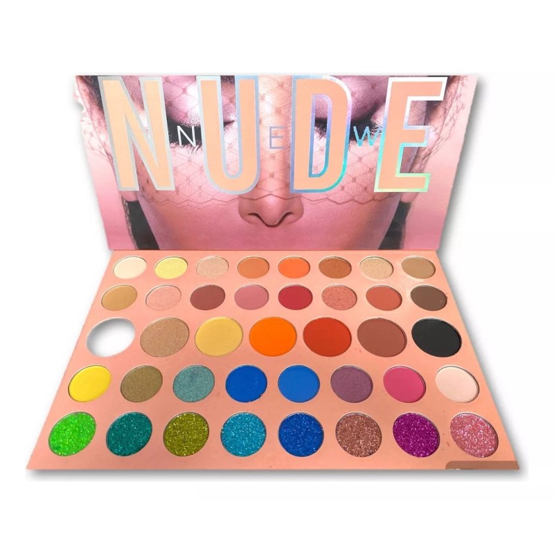 DDK Paleta De Sombras Nude 39 Tonos Colores Desierto.