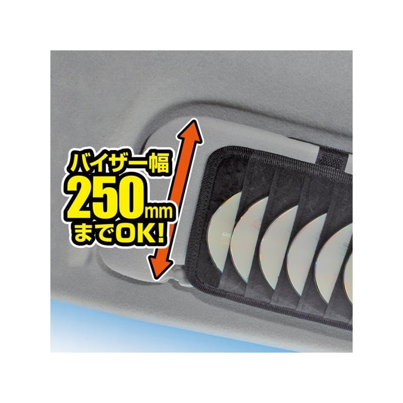 Napolex NAPOLEX Fizz-1089 Car Storage Holder, For Sun Visors, Fizz