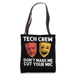 Cool Theater For Men Women Broadway Musical Theatre Thespian Tote Bag