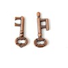 Sujosa 2 Pair Sets of Metal Brain Teaser Puzzle Keys,