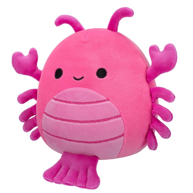 Squishmallows Original Peluche de 19 cm- Cordea Le Homard Rose