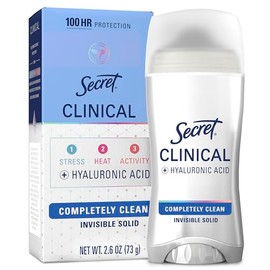 Secret Clinical Strength, barra antitranspirante/desodorante invisible para mujer