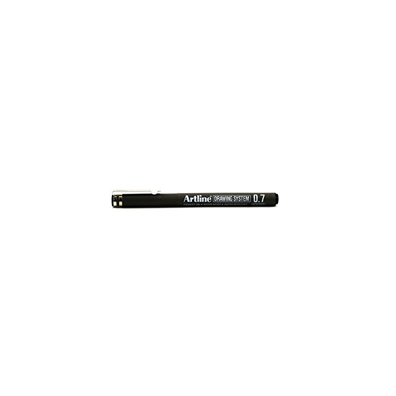Fineliner Artline 0.7 mm Black Pack of 12