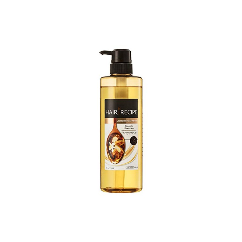 Hair Recipe Shampoo Almond Oil and Vanilla Pump 17.9 fl