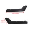 ECOTRIC Front & Rear Bumper Valance Lip Spoiler Compatible with
