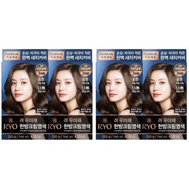 Ryo Uachae antelope gray hair dye natural brown 5N 4pcs / 려 우아채 영양새치염색 자연갈색 5N 4개