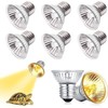 ZeiLaBang Kakadi Pack of 6 Turtle Heat Lamps, UVA UVB