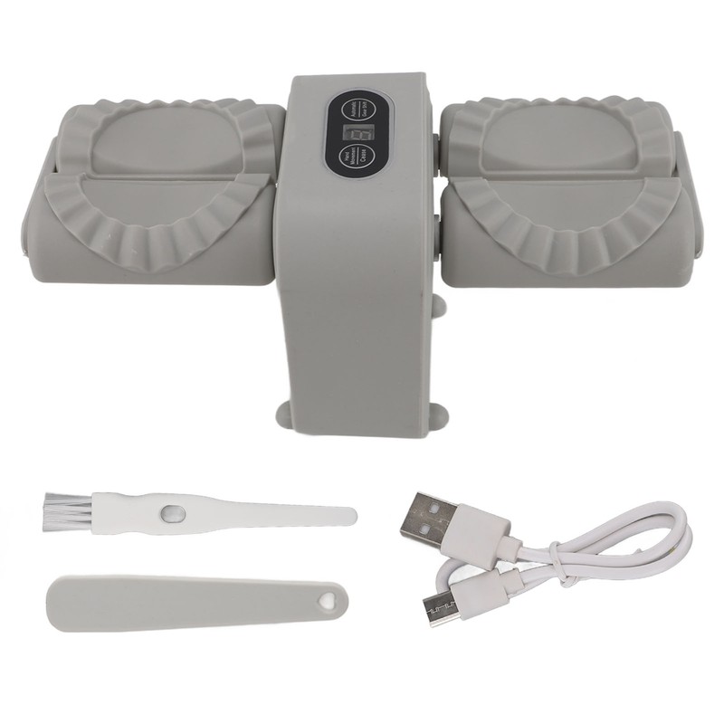 Double Head Automatic Dumpling Maker Mould Electric Dumpling Maker Machine