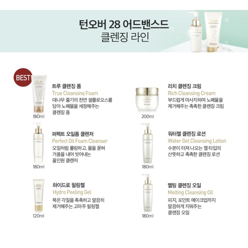 Isa Knox Turnover 28 AD Melting Cleansing Oil 180ml +