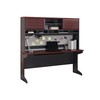 Ameriwood Home Pursuit Hutch, Cherry/Gray